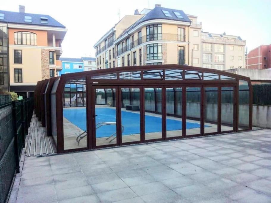 Duplex Con Piscina Y Terraza Playa A Rapadoira Leilighet Foz Eksteriør bilde